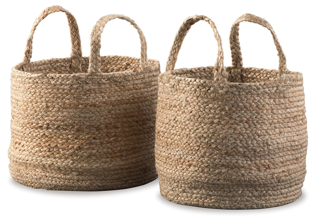 Brayton - Natural Jute Basket Set (Set of 2)