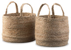 Brayton - Natural Jute Basket Set (Set of 2)