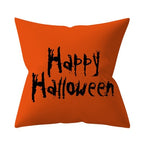 Retro Halloween Throw Pillow Cover