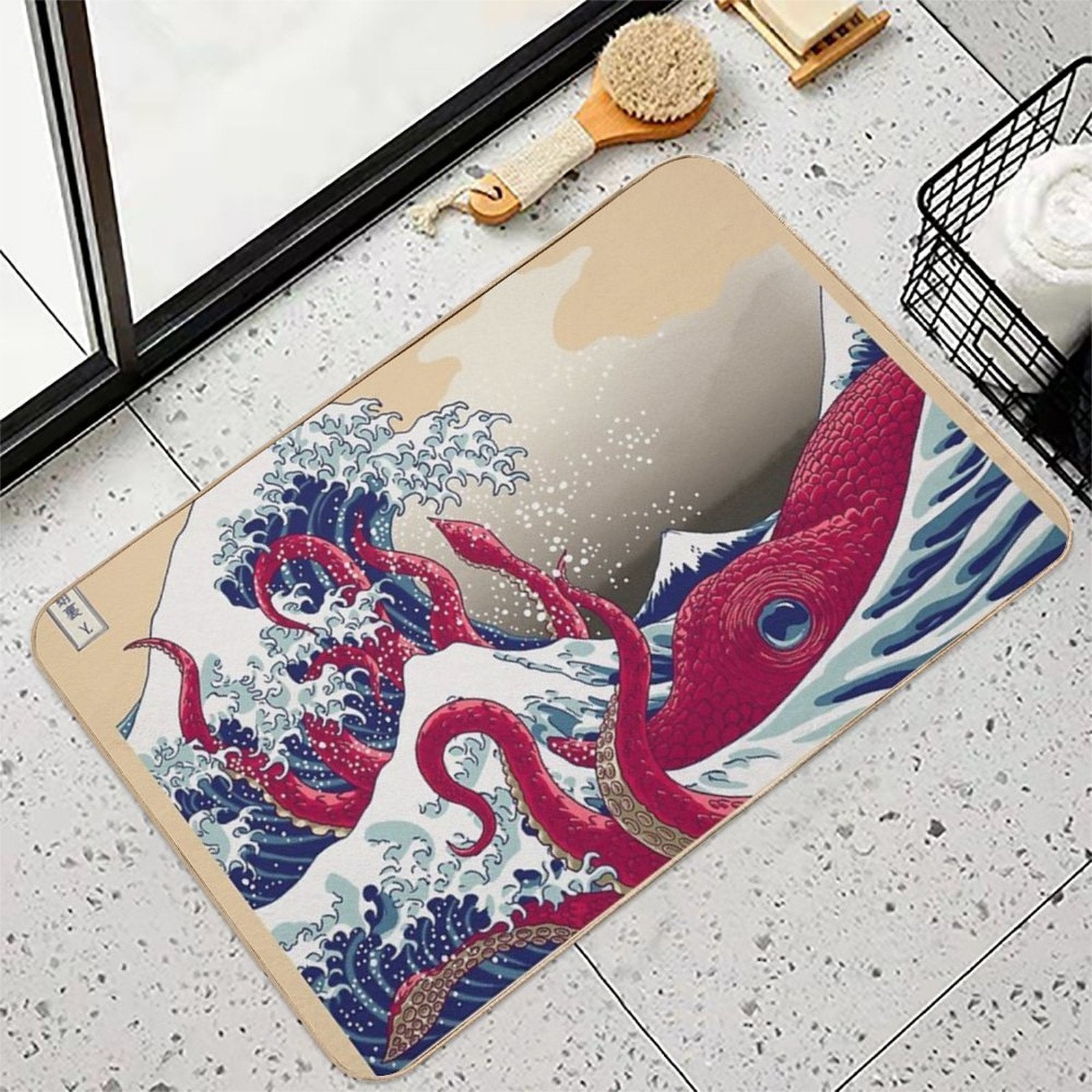 Hoktopusai  Odorless Bath Mat