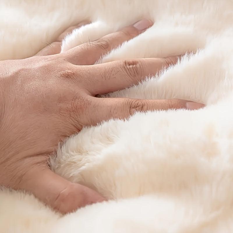 Pet Proof Winter Warm Plush Soft Sofa Cover