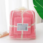 Absorbent Bath Towel Set For Mother And Child