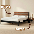 Callisto Solid Wood Bed Frame