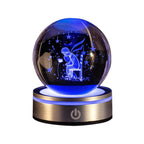 3D Space, Whale, Christmas & MORE, LED Crystal Ball Lamp NightLight