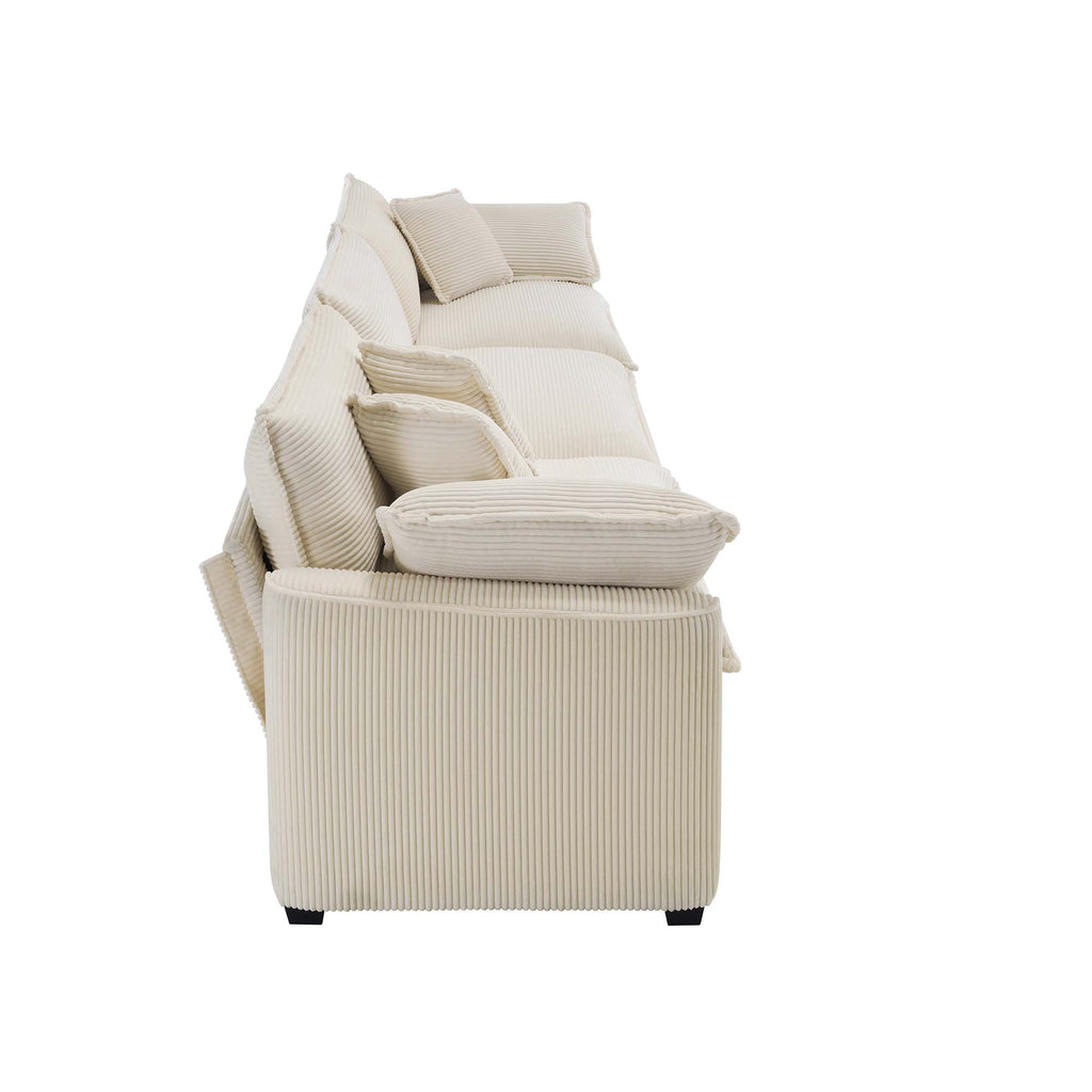 Luxe & Sophisticated Deep Seated Sofa Set - 2 Sofas
