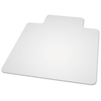 ES Robbins Natural Origins Chair Mat with Lip For Hard Floors, 45 x 53, Clear