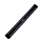 Kitchen Knife Set Kit | Black Magnetic Rack & Sharpener