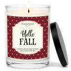 Fall Candle - Hello Fall