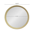 Transitional Decor Style Wall Mirror Decor With Frame For Bathroom