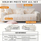 Pet Proof Winter Warm Plush Soft Sofa Cover