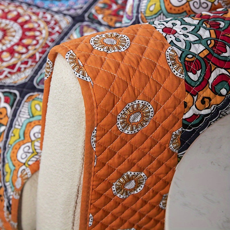 Colorful Boho Sofa Cover Pet Protector