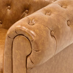 2PC Elegant PU Leather Sofa Set