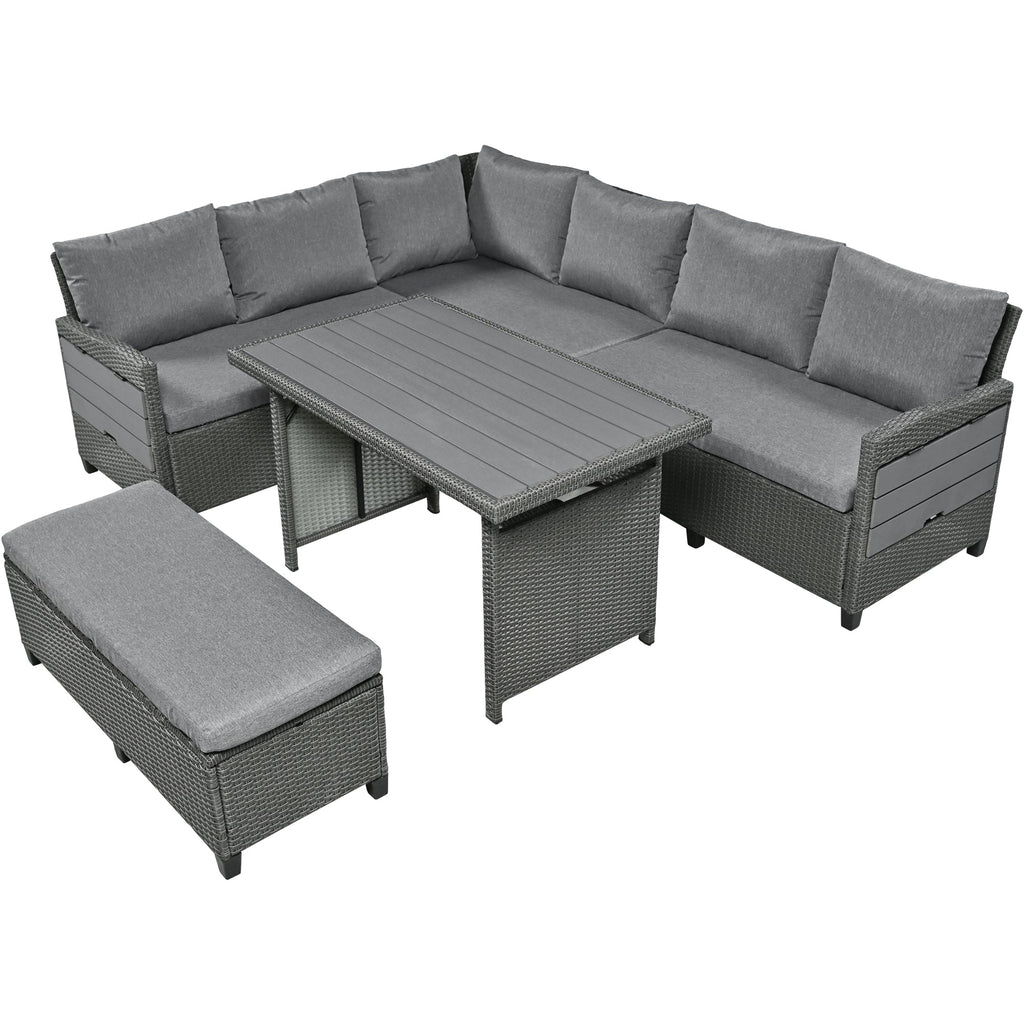5-Piece Outdoor Sectional Sofa Set