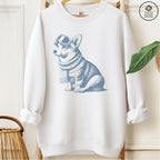 Corgi Winter Sport Sweatshirt