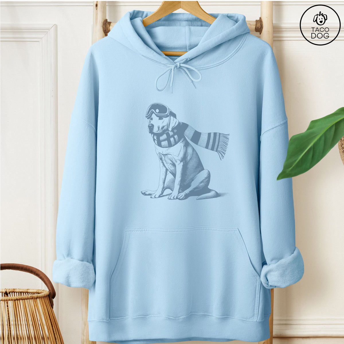 Labrador Retriever Winter Sport Hoodie