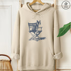 Boston Terrier Director's Chair Hoodie