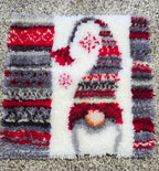 Gnome Latch Hook Pillow Cover