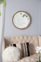 Transitional Decor Style Wall Mirror Decor With Frame For Bathroom