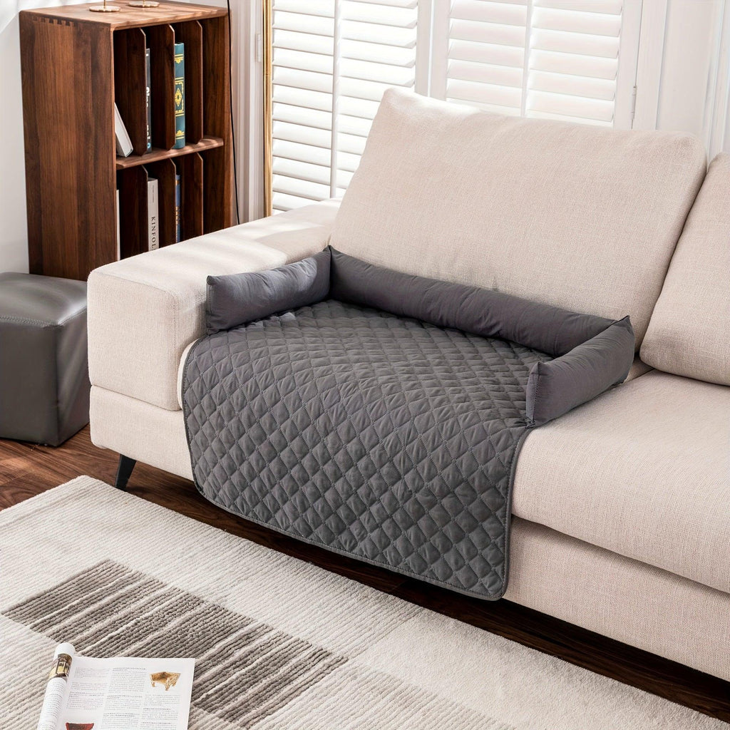 Fluffy Calming Dog Bed Sofa Cover