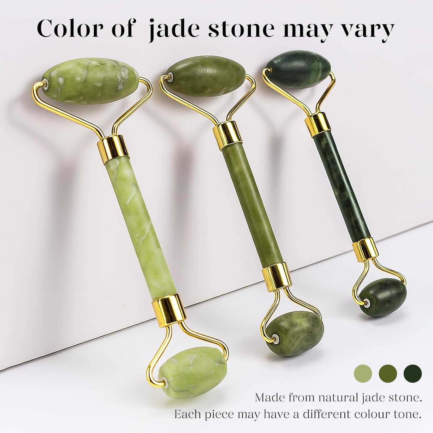 BAIMEI Icyme Gua Sha & Jade Roller Facial Tool Set for Puffiness and Redness Reducing