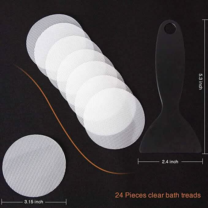 24-Piece: Non-Slip Bathtub Stickers - 8 Colors