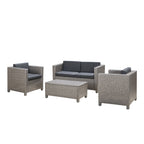Puerta 4-Piece Outdoor Wicker Sofa Set