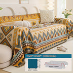 Boho Chic Double-sided Chenille Sofa Cover 6 Gorgeous styles For all Seasons