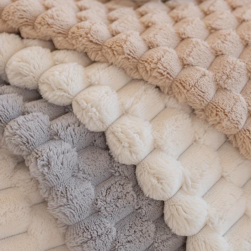 Plush Nordic Sofa Slipcover Pet/Kid Friendly Washable