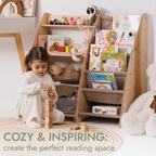 2in1 Montessori Shelf for Books and Toys