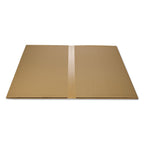 Alera All Day Use Non-Studded Chair Mat for Hard Floors, 36 x 48, Lipped, Clear