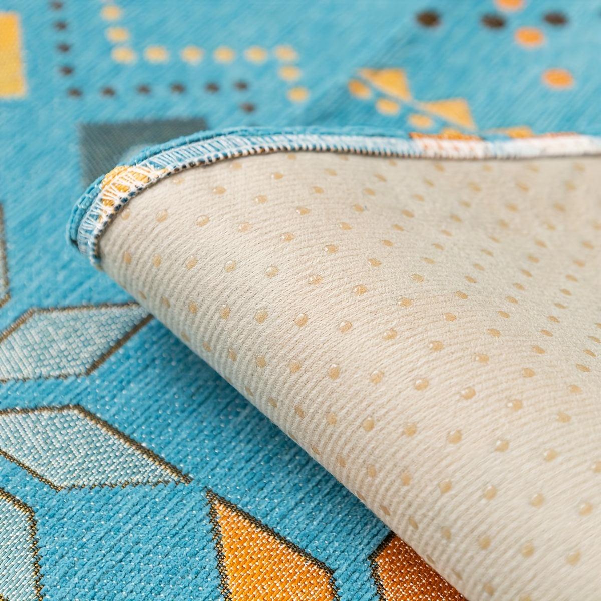 Geometric Bohemian Chenille Slipcovers Pet/Kid Friendly Washable