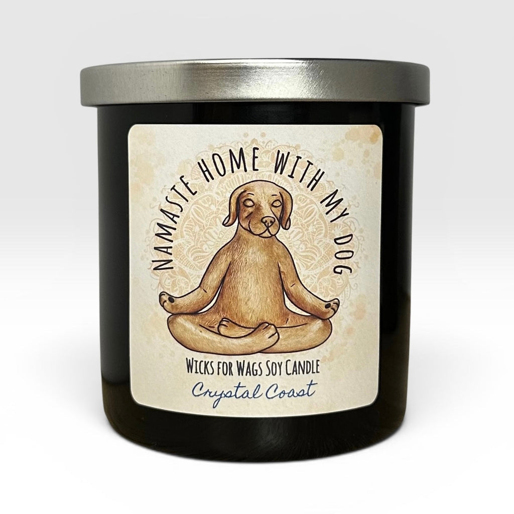 "Namaste Home With My Dog" Candle