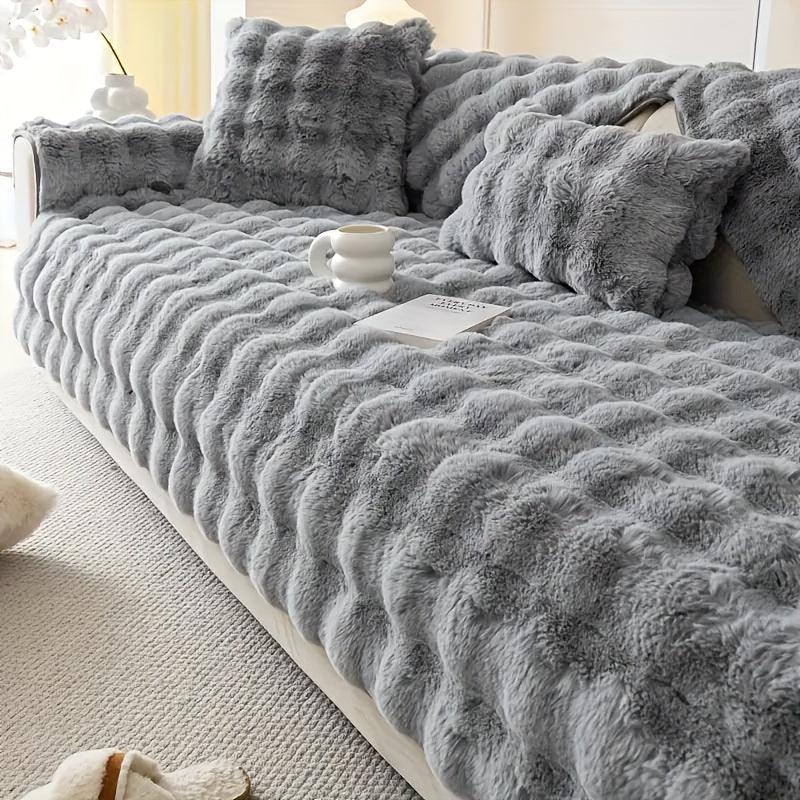 Pet Proof Winter Warm Plush Soft Sofa Cover
