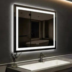Center Glow LED Bathroom Mirror 20x28 Inch