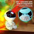 360 Rotatable Head Astronaut Galaxy Projector