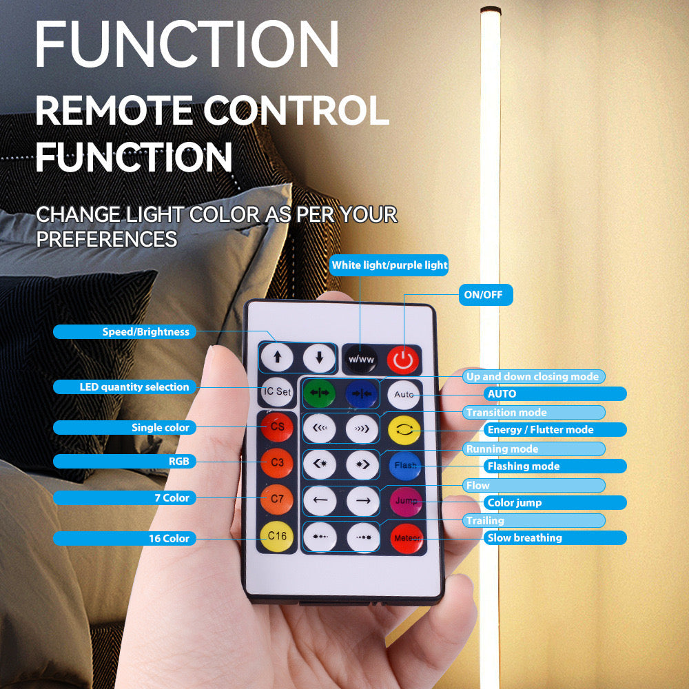 Smart LED Floor Lamp Works with Alexa, Music Sync