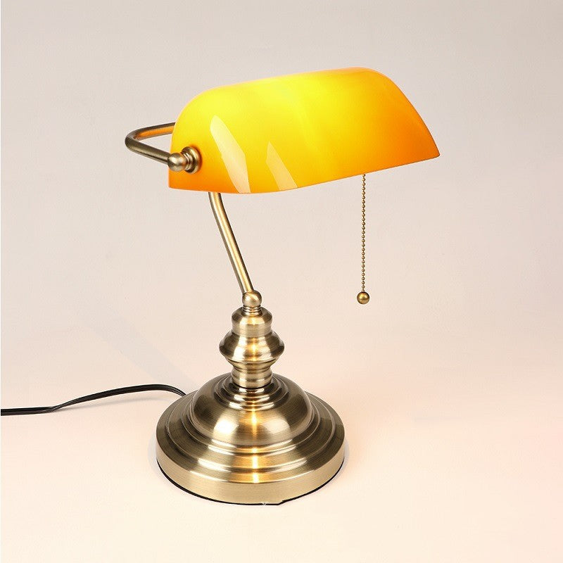 Retro Vintage European Banker's LED Desk Lamp