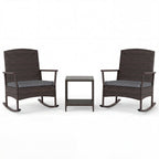 3 Piece Patio Rocking