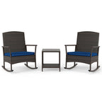 3 Piece Patio Rocking