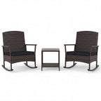 3 Piece Patio Rocking