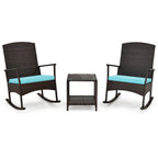 3 Piece Patio Rocking