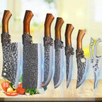7-Piece Forged Professional Stainless Steel Kitchen Knife Set