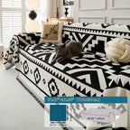 Boho-Chic All-Season Sofa Cover |Various Colors Pet Proof Couch Cover