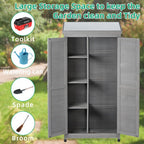 Outdoor Lockers  Metal Tops, Garden Storage Sheds, Outdoor Wood High Canopy For Patio Patio Terraces