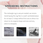 Shag Area Rugs for Bedroom Living Room,Ultra Soft Fluffy Area Rugs for Dorm, Indoor Carpet Nursery Rugs for Kids Room Home Decor, Modern Shaggy Rug