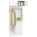 Entryway Wall Coat Rack Wall Mounted Coat Clothes Rack - Home Spa Robe Rack