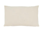 Fennco Styles Holly Berry Decorative Throw Pillow Cover 12" W x 20" L - Ivory Holiday Cushion Case for Christmas, Home, Couch, Living Room Décor, Special Occasion