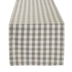 Fennco Styles Classic Gingham Checkered Tablecloth - Check Pattern Table Cover for Everyday Use, Country Theme Party, Banquets and Home Décor