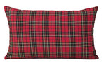 Fennco Styles Holiday Tartan Plaid Dazzle Christmas Decorative Throw Pillow