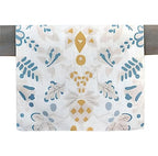 Fennco Styles Floral Print Design Everyday Table Runner 13" W x 71" L - Summer Flower Table Cover for Home Décor, Dining Table, Banquet, Holiday and Family Gatherings